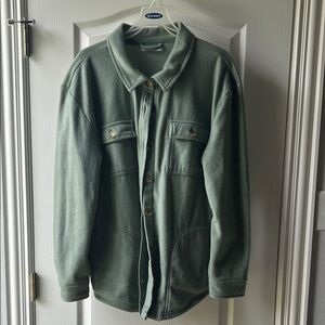 O'Neill Women's Light Green Fleece Shackleton Size Large